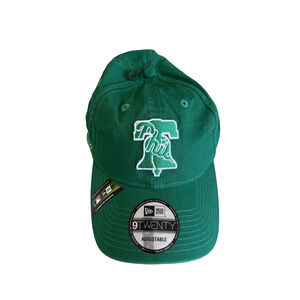 New Era Philadelphia Phillies St Patrick’s Day Hat Green 9TWENTY Adjustable Cap